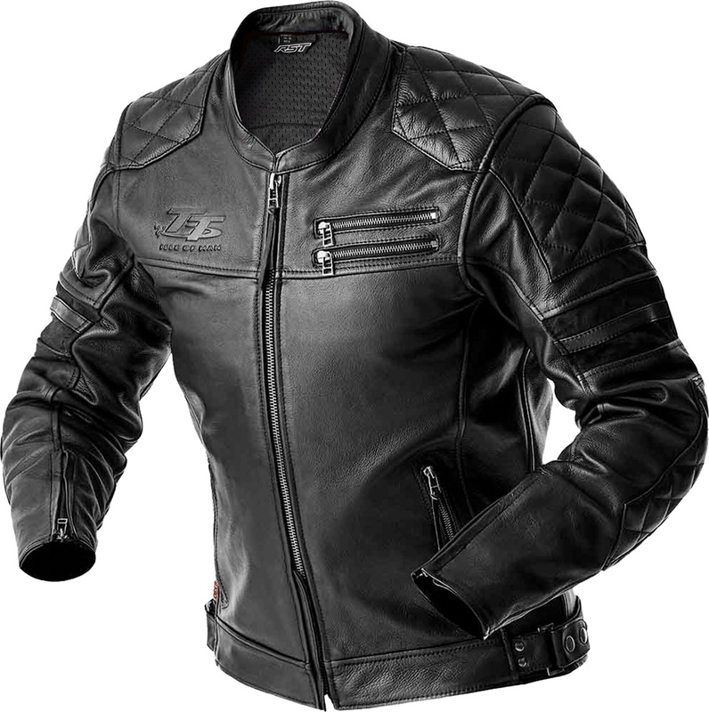 Rst - Jkt Lth Hillberry D3O, Blk