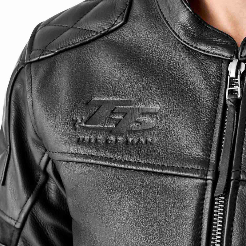 Rst - Jkt Lth Hillberry D3O, Blk - Afbeelding 5