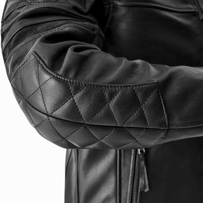 Rst - Jkt Lth Hillberry D3O, Blk - Afbeelding 7