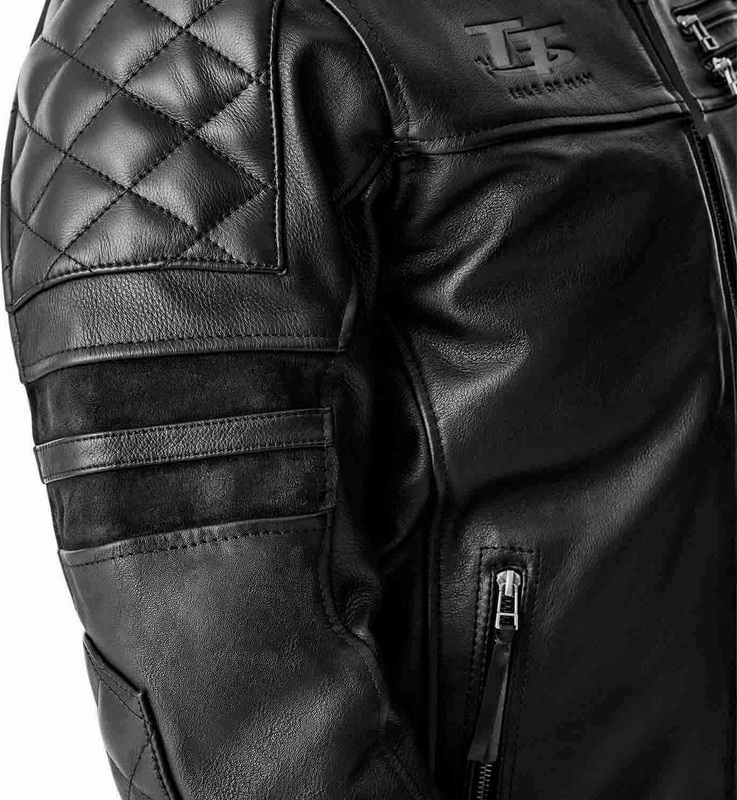 Rst - Jkt Lth Hillberry D3O, Blk - Afbeelding 8