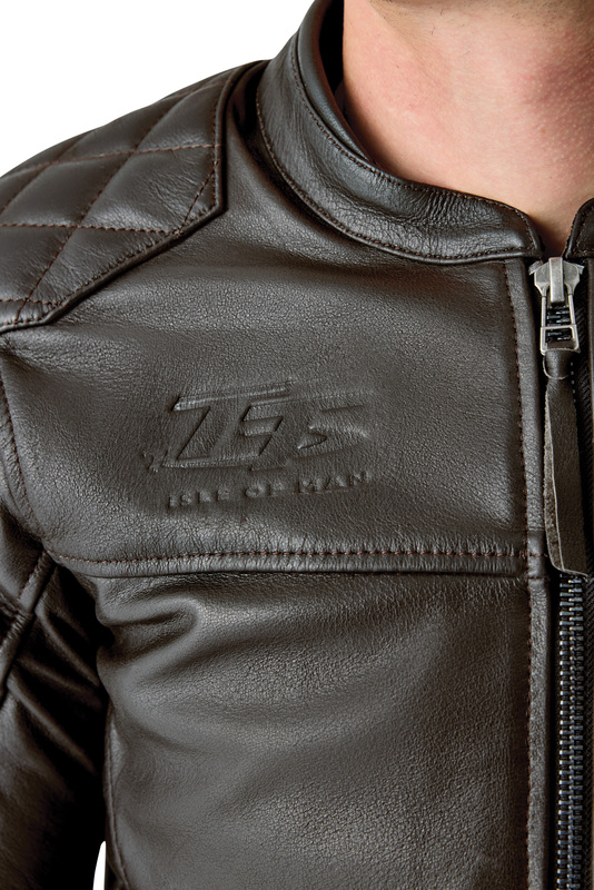 Rst - Jkt Lth Hillberry D3O, Brn - Afbeelding 5
