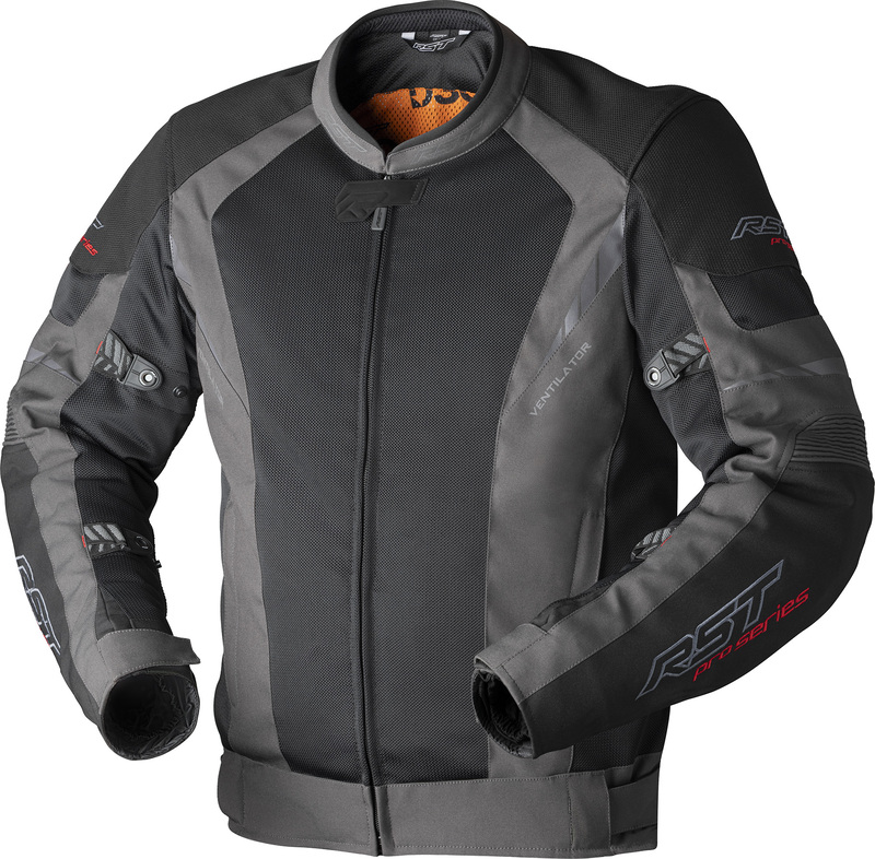 Rst - Jkt Txt Ventilator D3O, Gry, 52