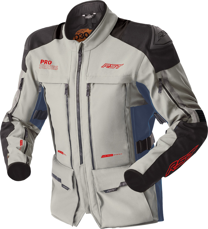 Rst - Jkt Adventure D3O, Silver 50