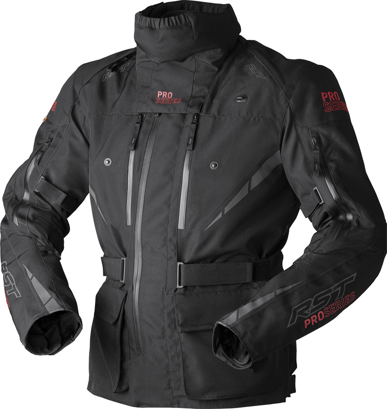 Rst - Jkt Txt Paragon D3O Black 54
