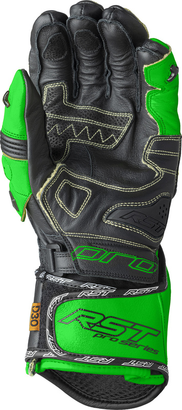 Rst - Gloves Pro Series GP D3O Black/Flo Green - Afbeelding 2