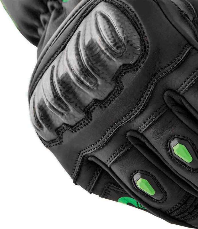 Rst - Gloves S1 Black/Flo Green - Afbeelding 4