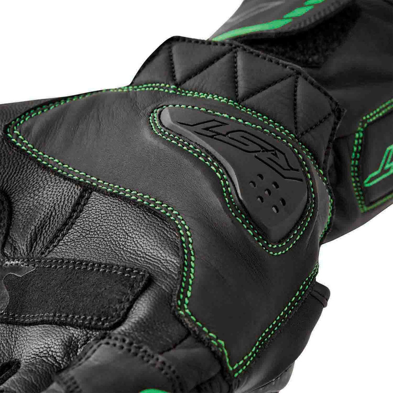 Rst - Gloves S1 Black/Flo Green - Afbeelding 7