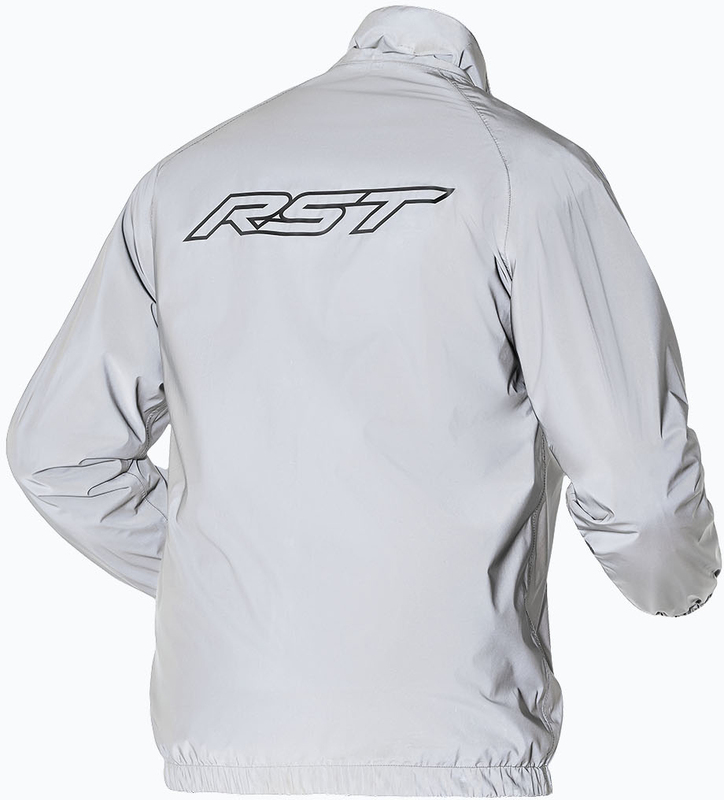 Rst - Rain Jkt Nightrider Wp, Silver, Xl - Afbeelding 3