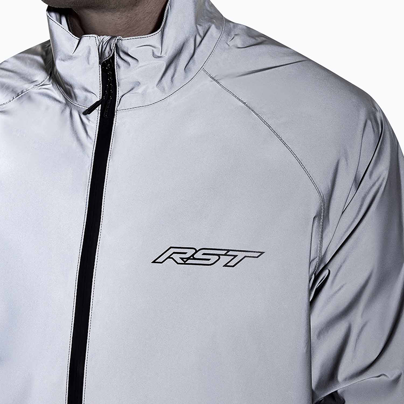 Rst - Rain Jkt Nightrider Wp, Silver, Xl - Afbeelding 4