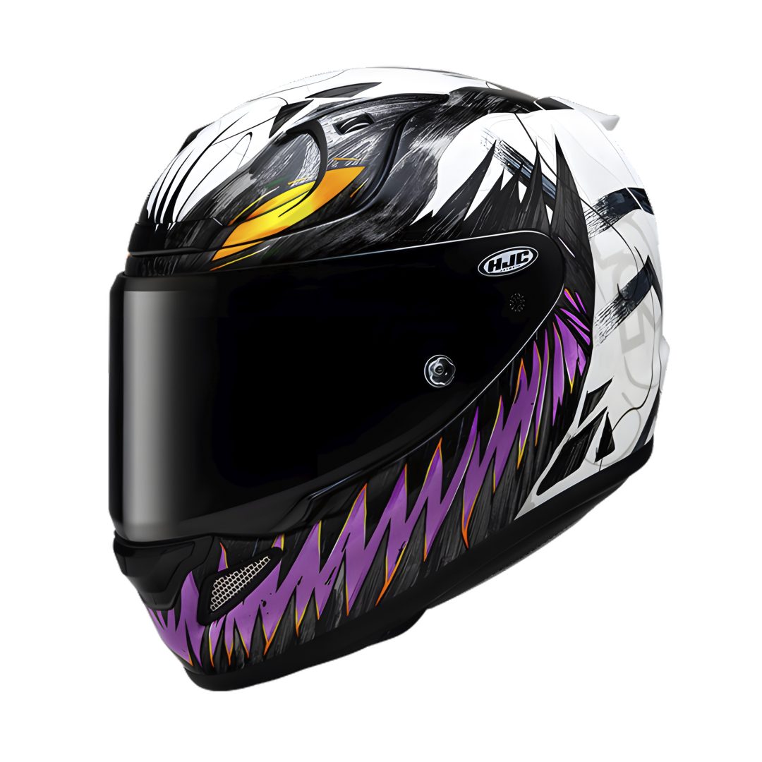 HJC RPHA 12 Anti Venom II Integraalhelm - Wit/Paars XXL