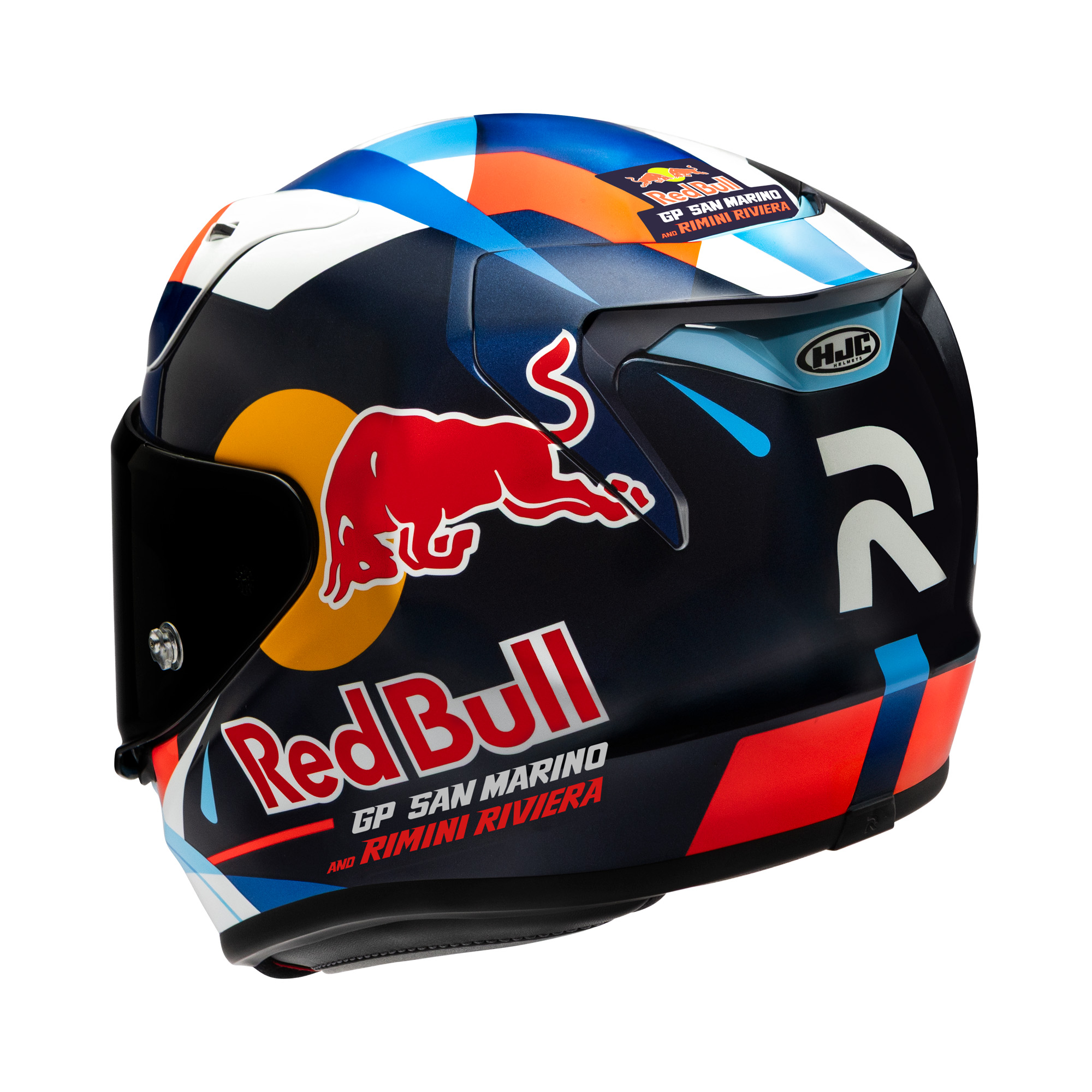 HJC RPHA 12 Red Bull Misano GP II Integraalhelm - Afbeelding 2