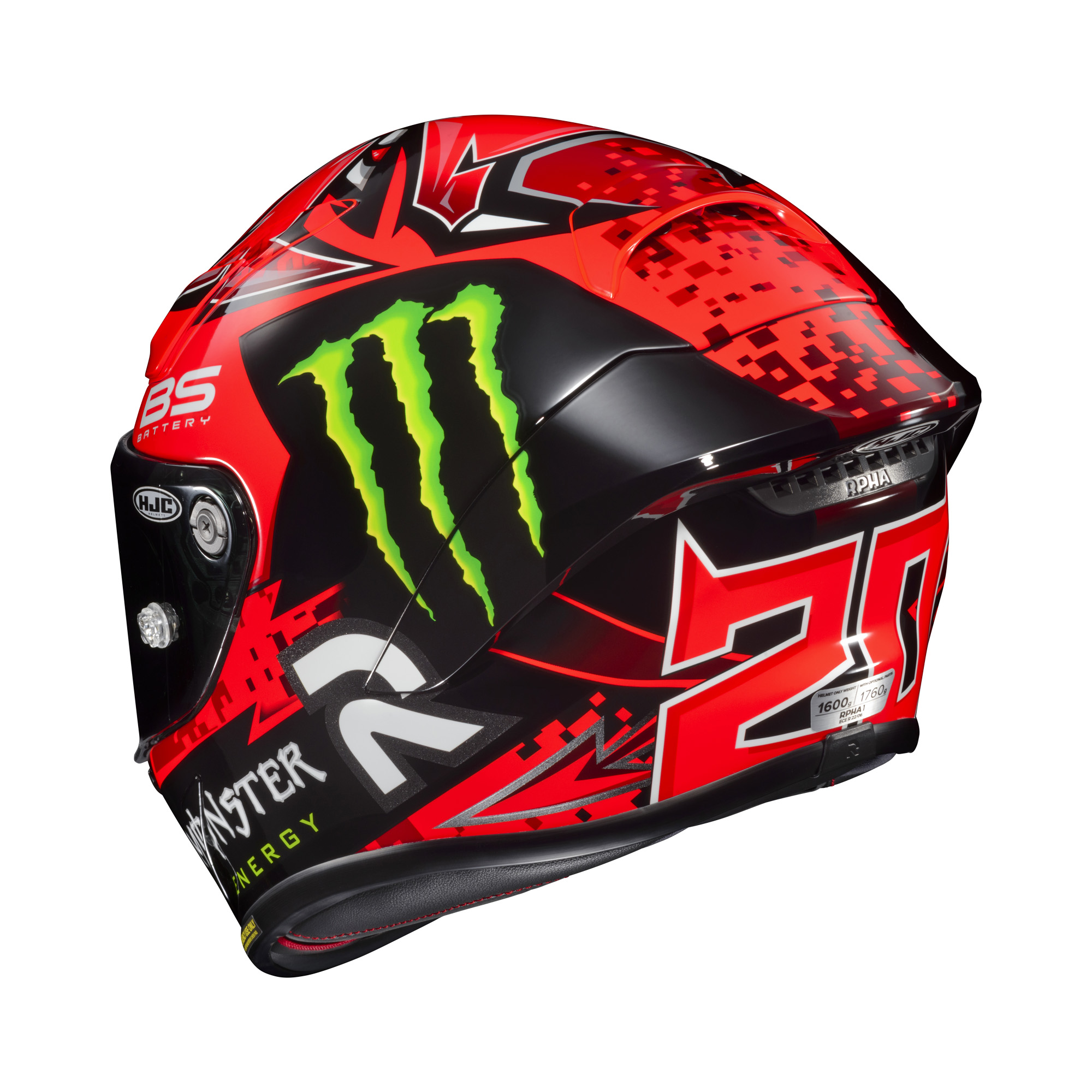 HJC RPHA 1 Integraalhelm Fabio Quartararo Replica - Afbeelding 3