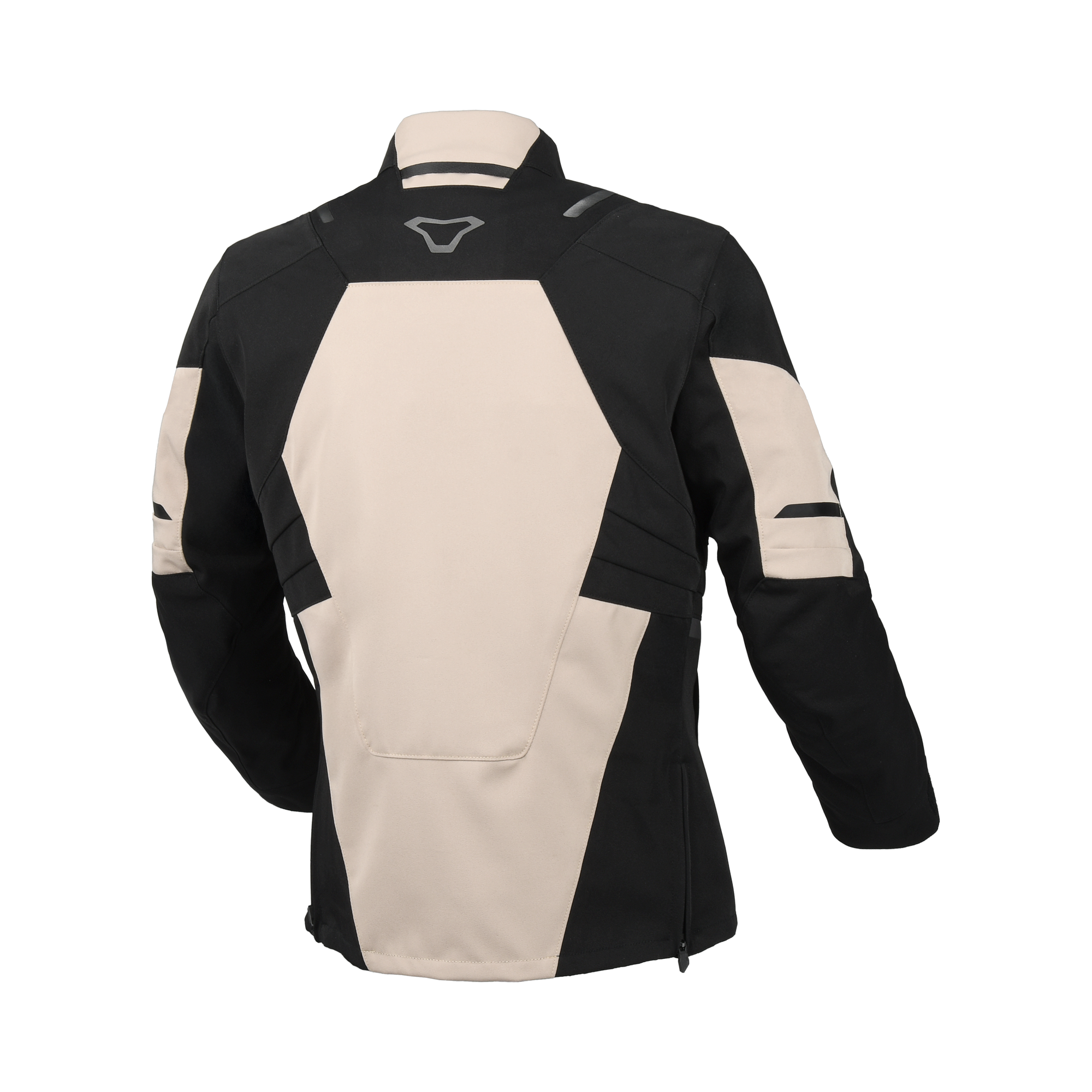 Macna Astora Motorjas Dames - Waterdicht Textiel Zwart/Beige - Afbeelding 2