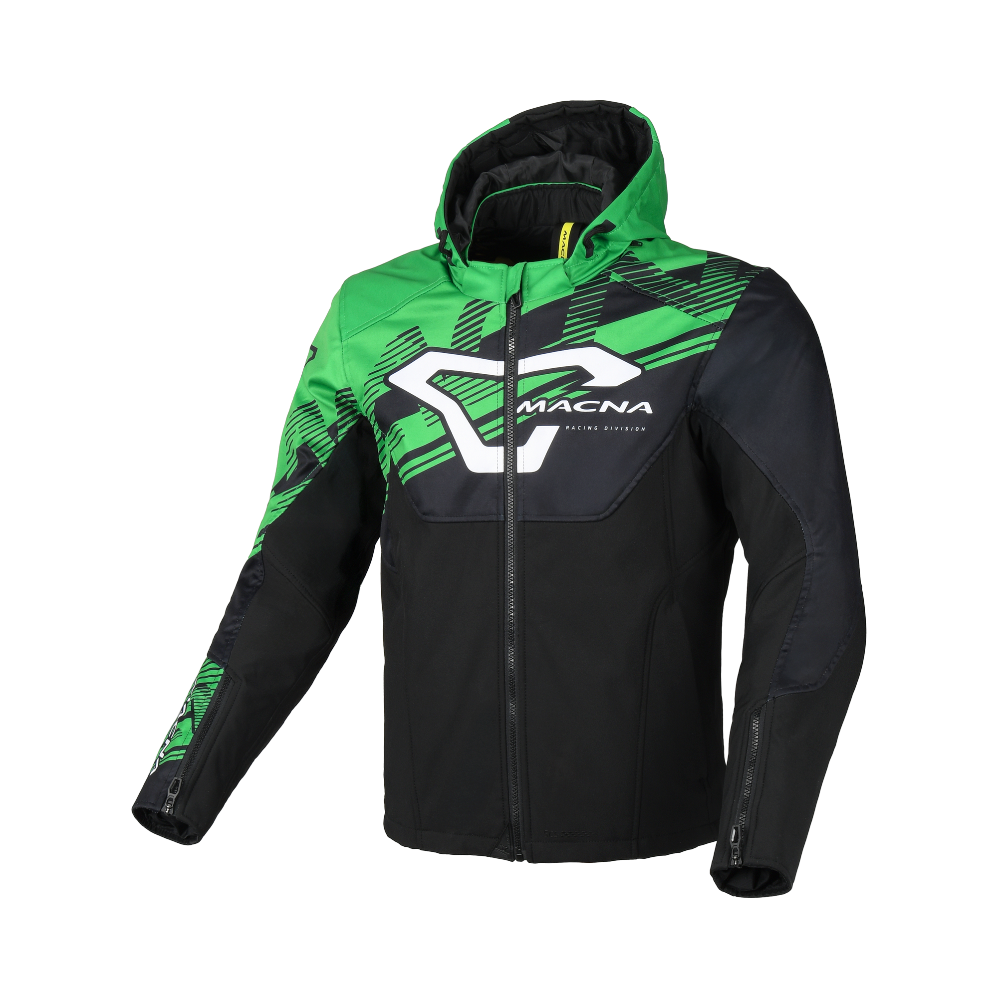 Macna Atracor Motorjas - Textiel Zomerjas Groen/Zwart