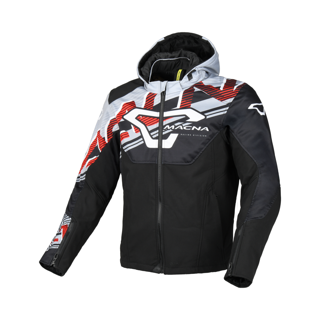 Macna Atracor Motorjas Textiel Zomer Zwart/Grijs