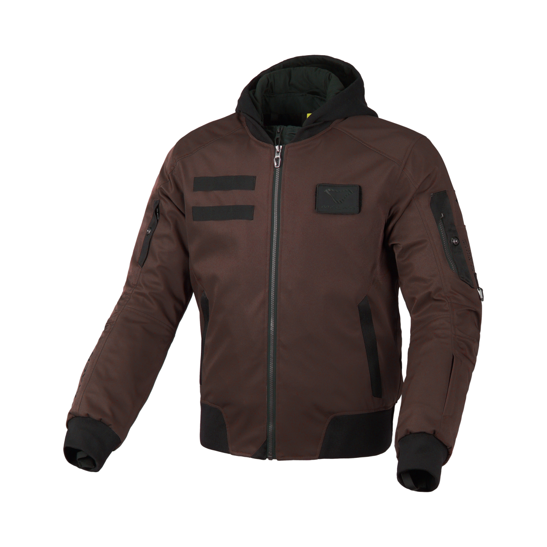 Macna Bastic 2.0 Motorjas Textiel Waterdicht Bruin/Zwart