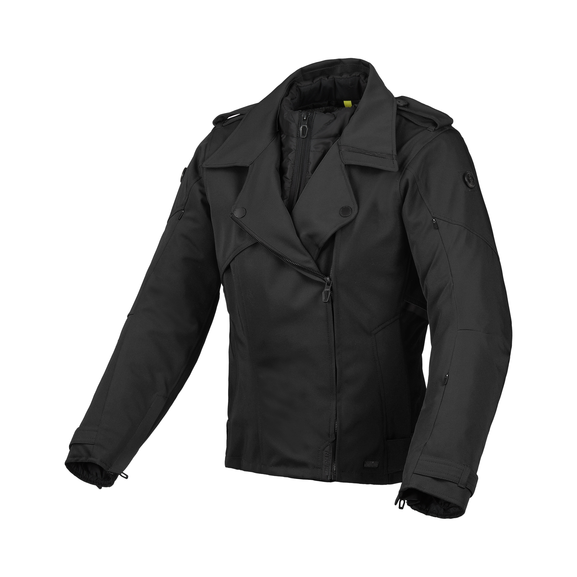 Macna Lirona Dames Motorjas Waterdicht - Zwart XXL