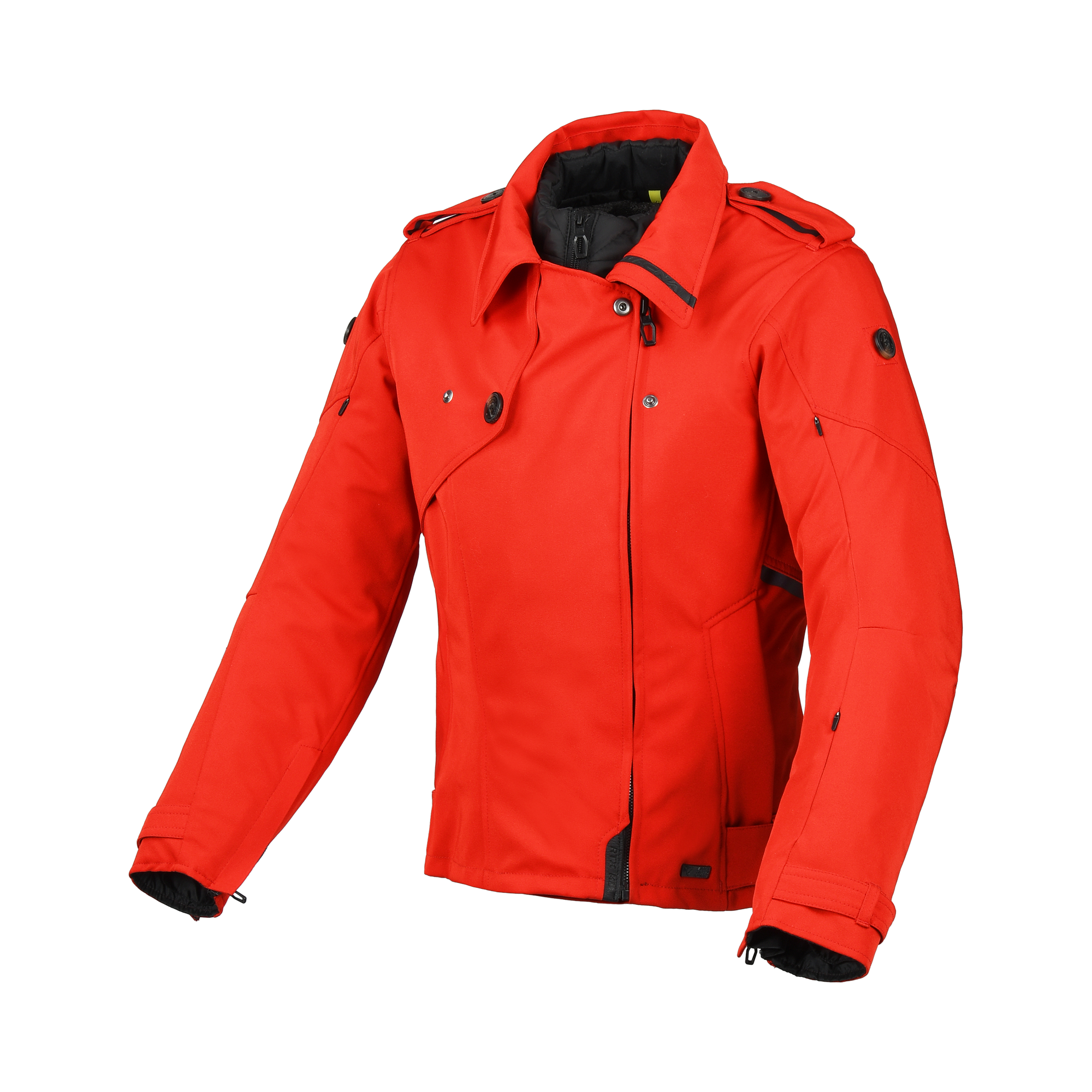 Macna Lirona Damesmotorjas Waterdicht Textiel - Rood - Afbeelding 3