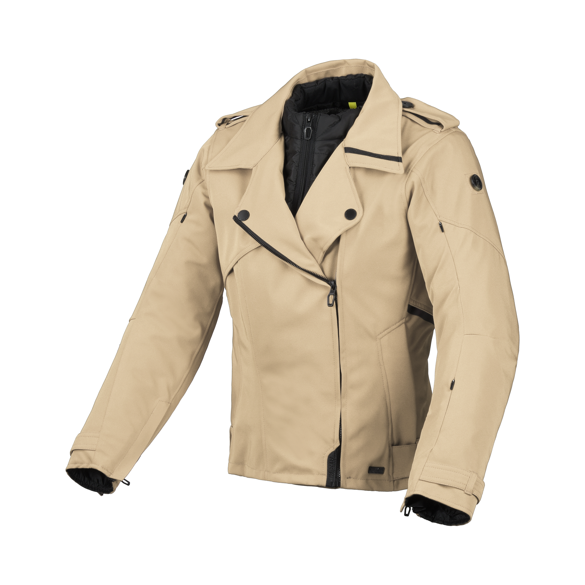 Macna Lirona Dames Motorjas - Waterdicht Textiel Beige