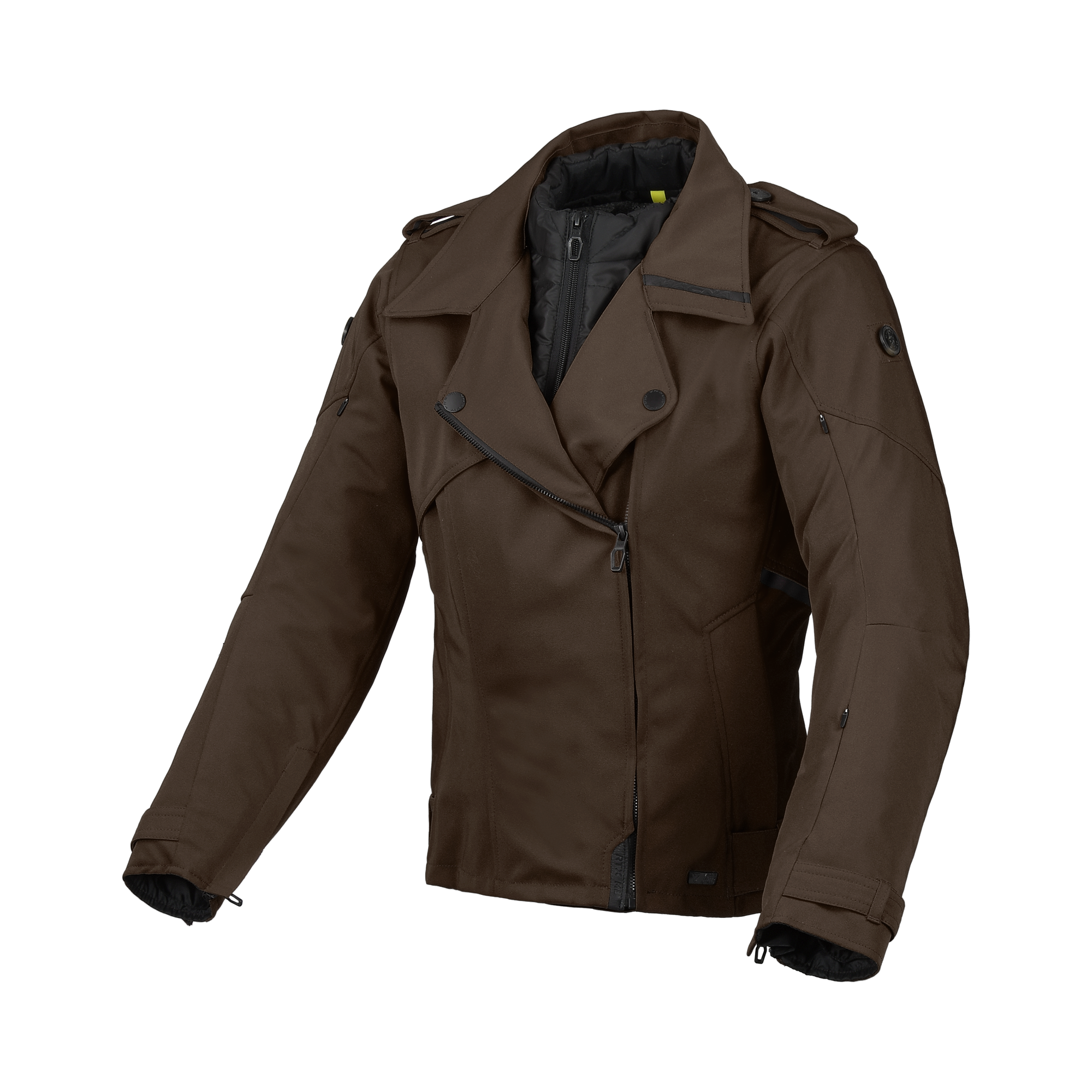 Macna Lirona Dames Motorjas Waterdicht Textiel Bruin