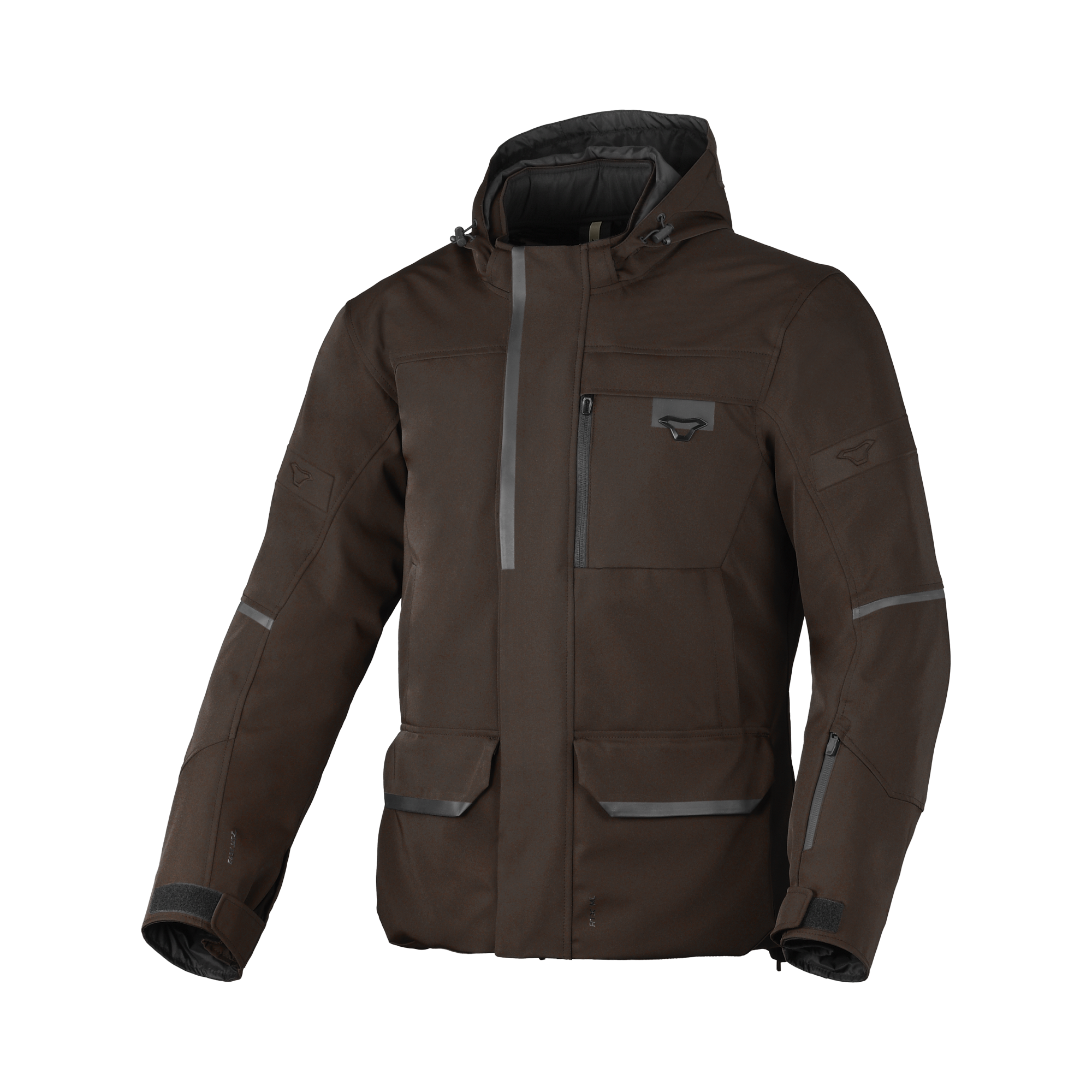 Macna Mondo 2.0 Motorjas – Waterdicht Textiel Donkerbruin