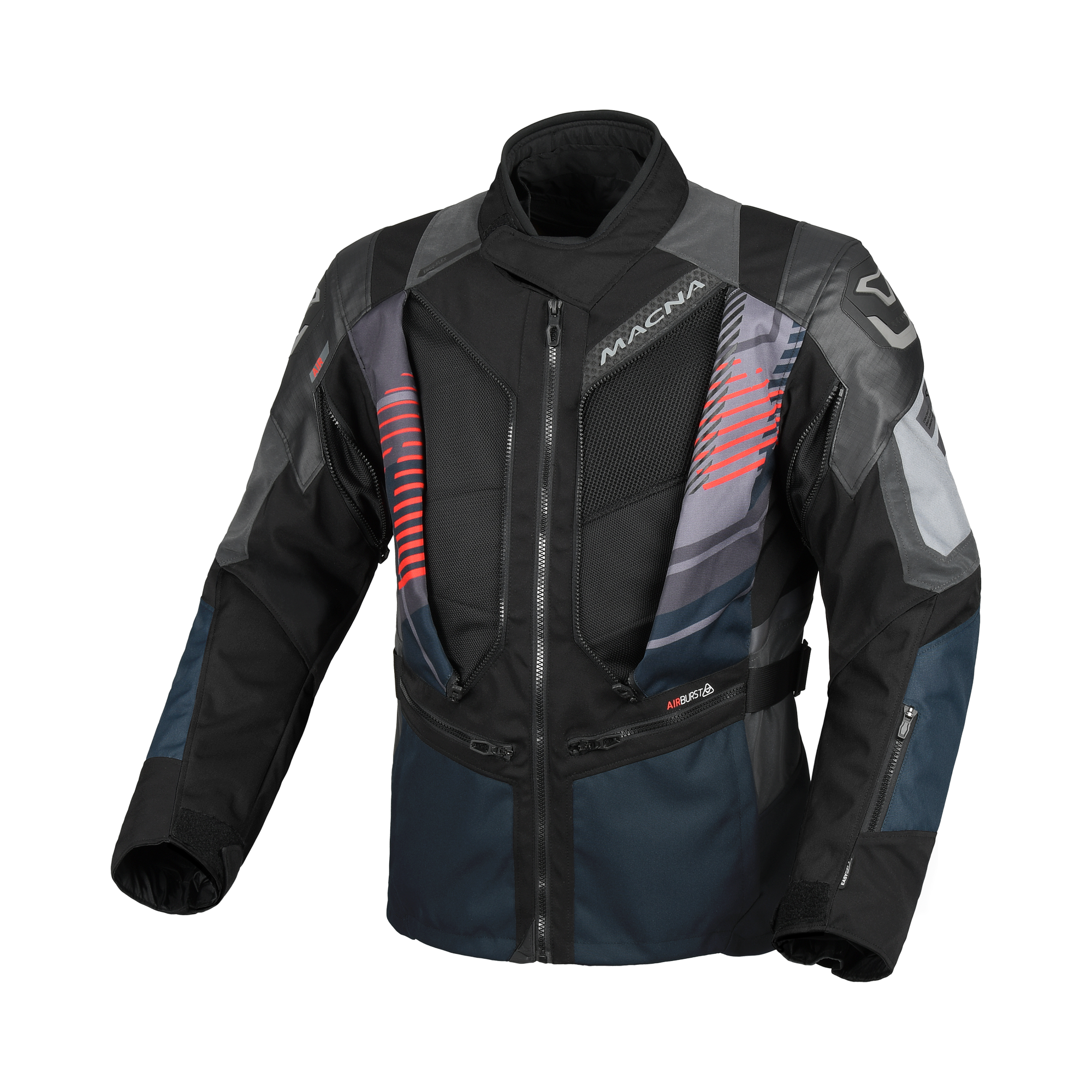 Macna Neoval Night Eye Motorjas - Waterdicht Textiel - Afbeelding 3