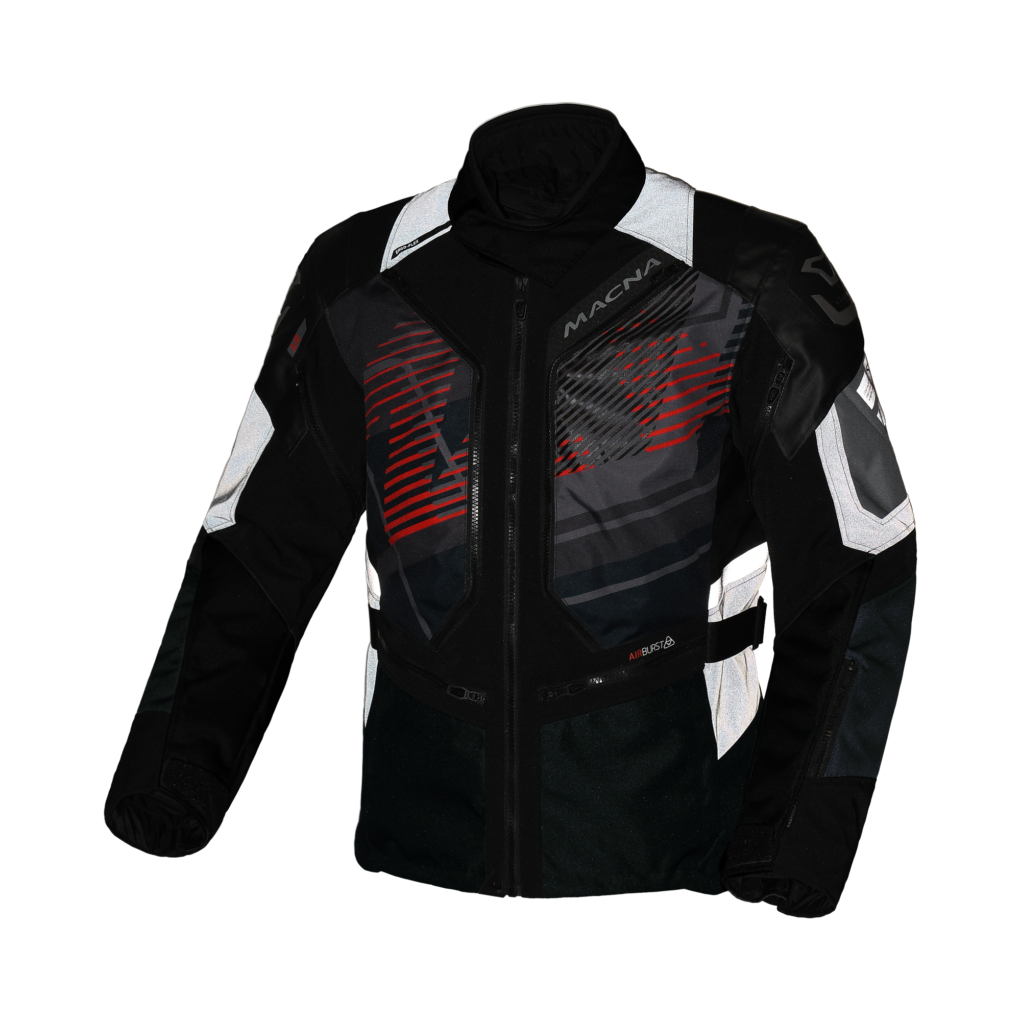 Macna Neoval Night Eye Motorjas – Waterdicht Textiel - Afbeelding 5