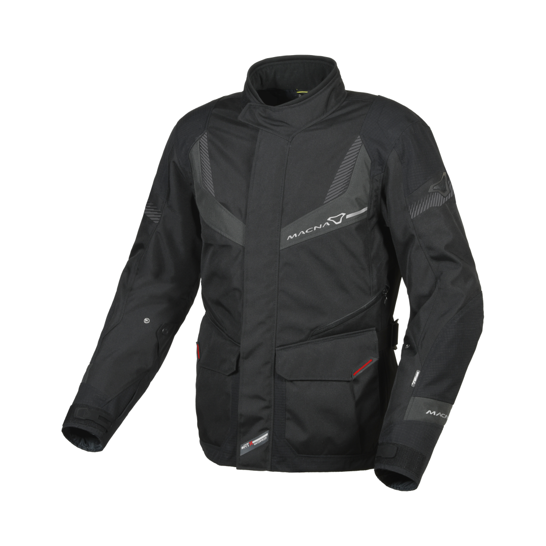 Macna Rancher Motorjas - Textiel Waterdicht Zwart/Grijs