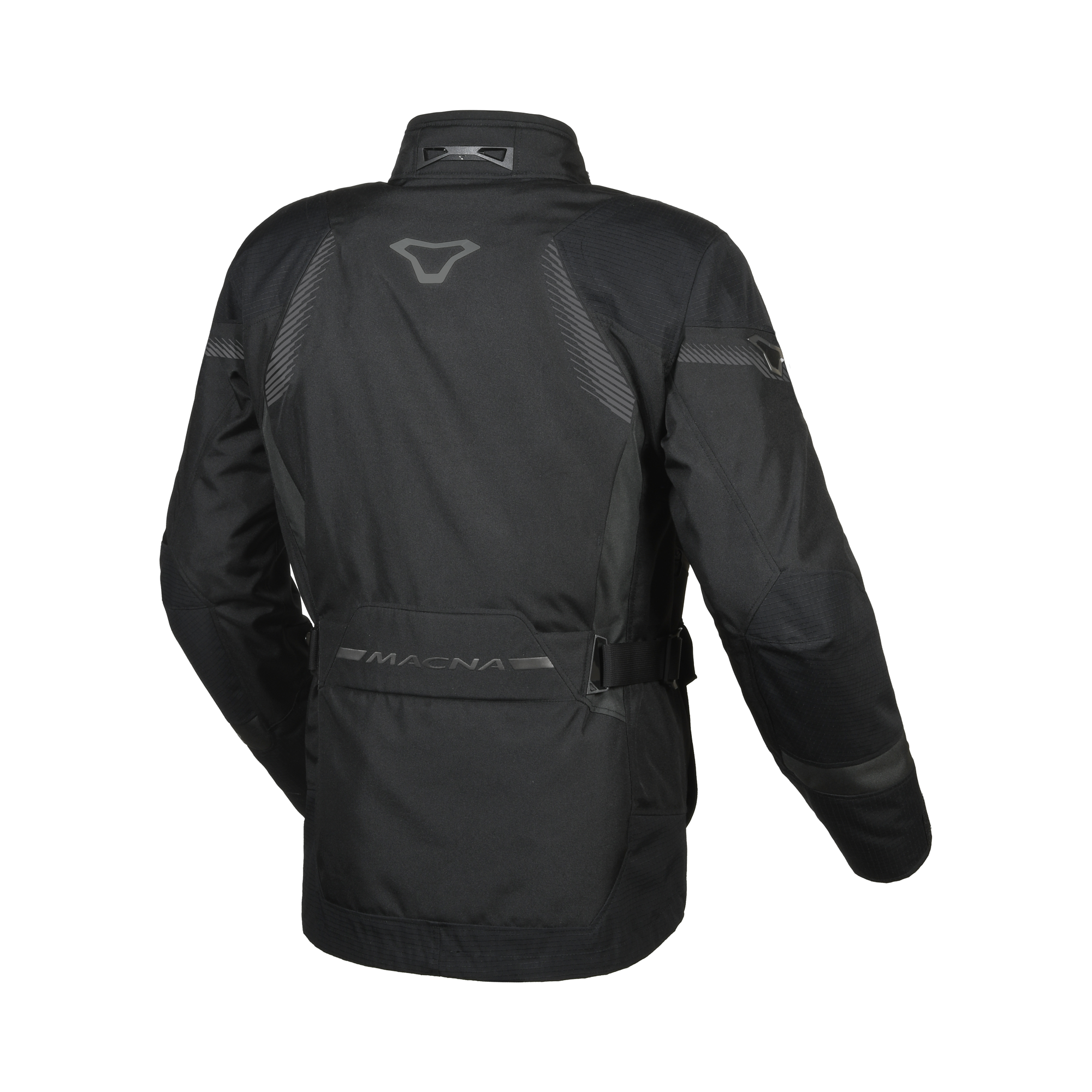 Macna Rancher Motorjas Textiel Waterdicht - Zwart/Grijs XL - Afbeelding 2