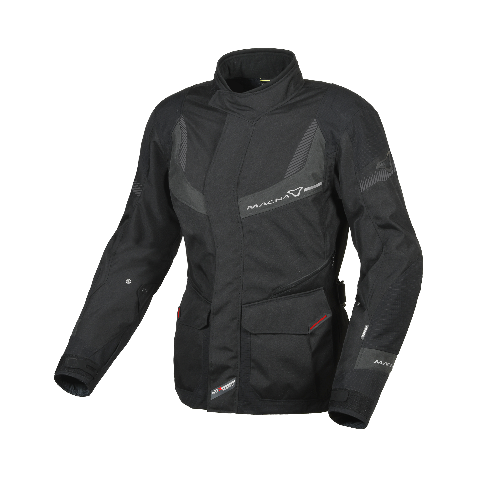Macna Rancher Dames Motorjas - Waterdicht Textiel Zwart/Grijs