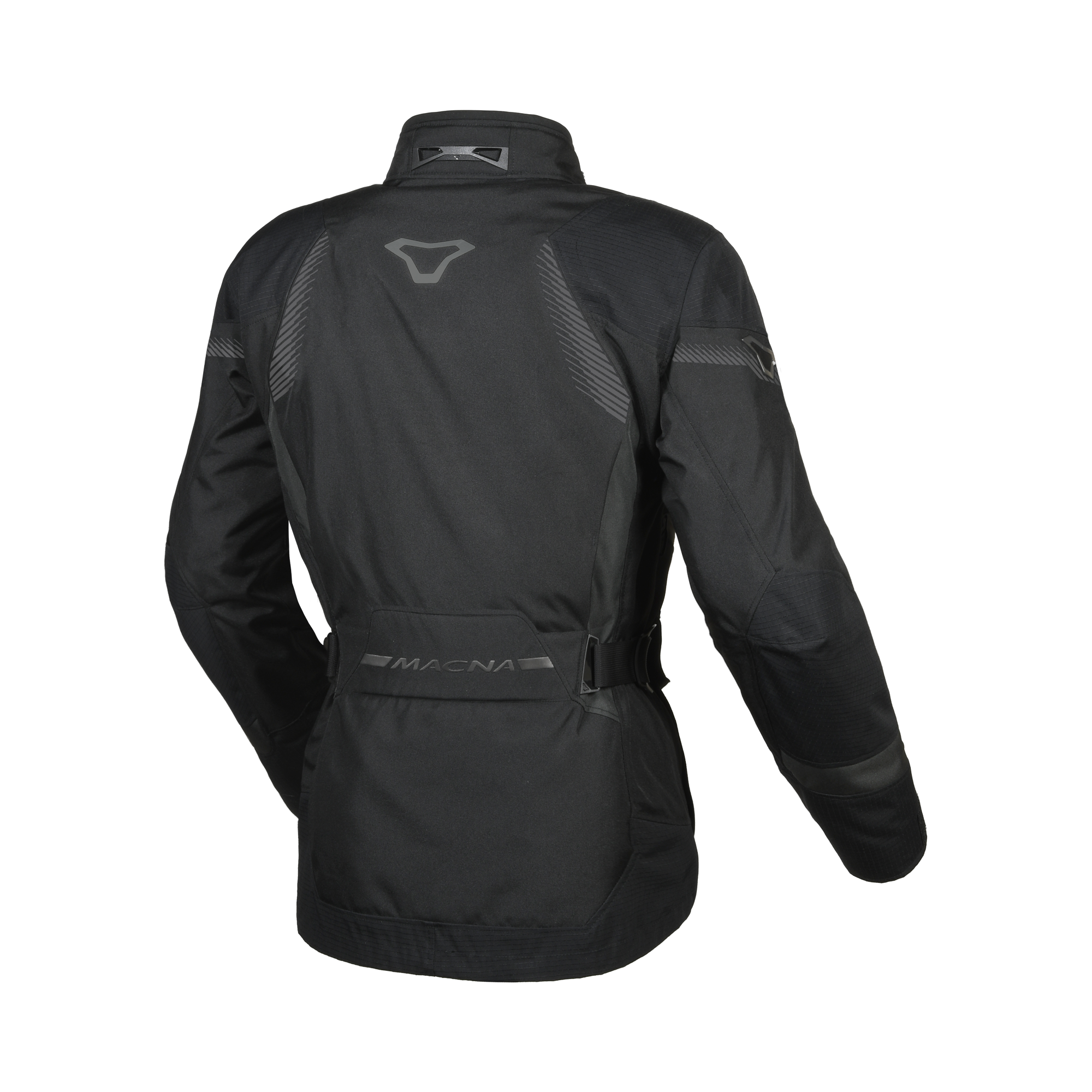 Macna Rancher Dames Motorjas - Waterdicht Textiel Zwart/Grijs - Afbeelding 2