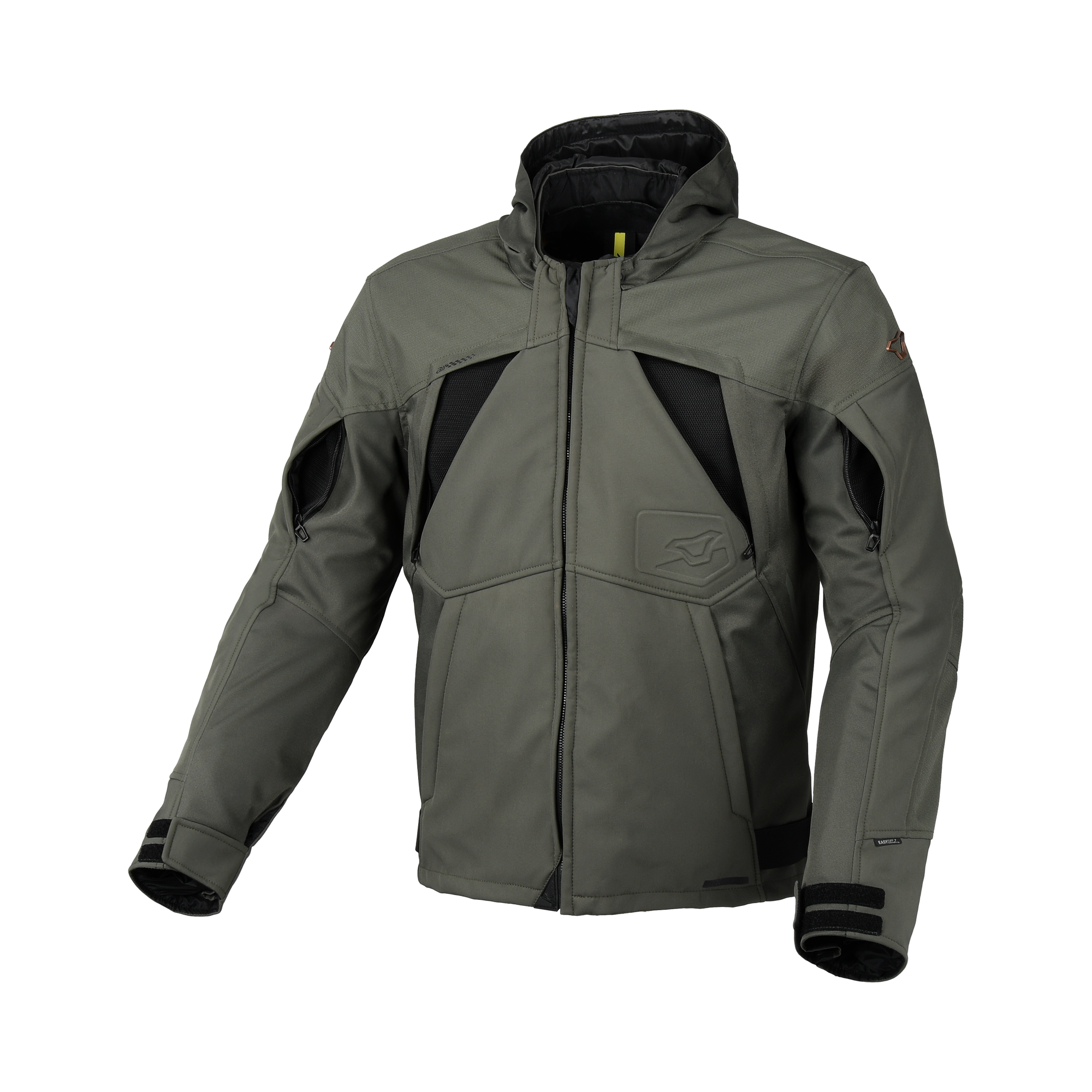 Macna Territor 2.0 Motorjas - Waterdicht Textiel Groen XL - Afbeelding 3