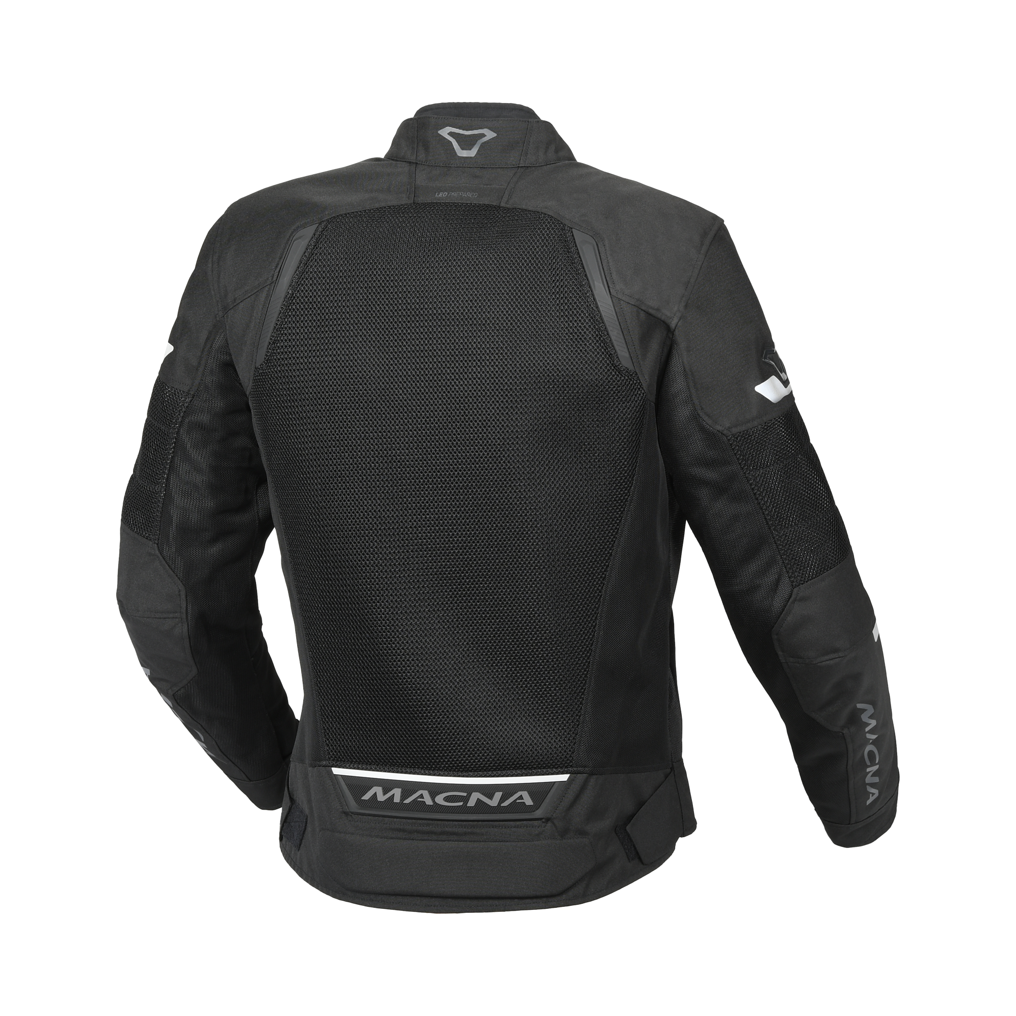 Macna Tondo Motorjas – Zomerjas Textiel Zwart - Afbeelding 2
