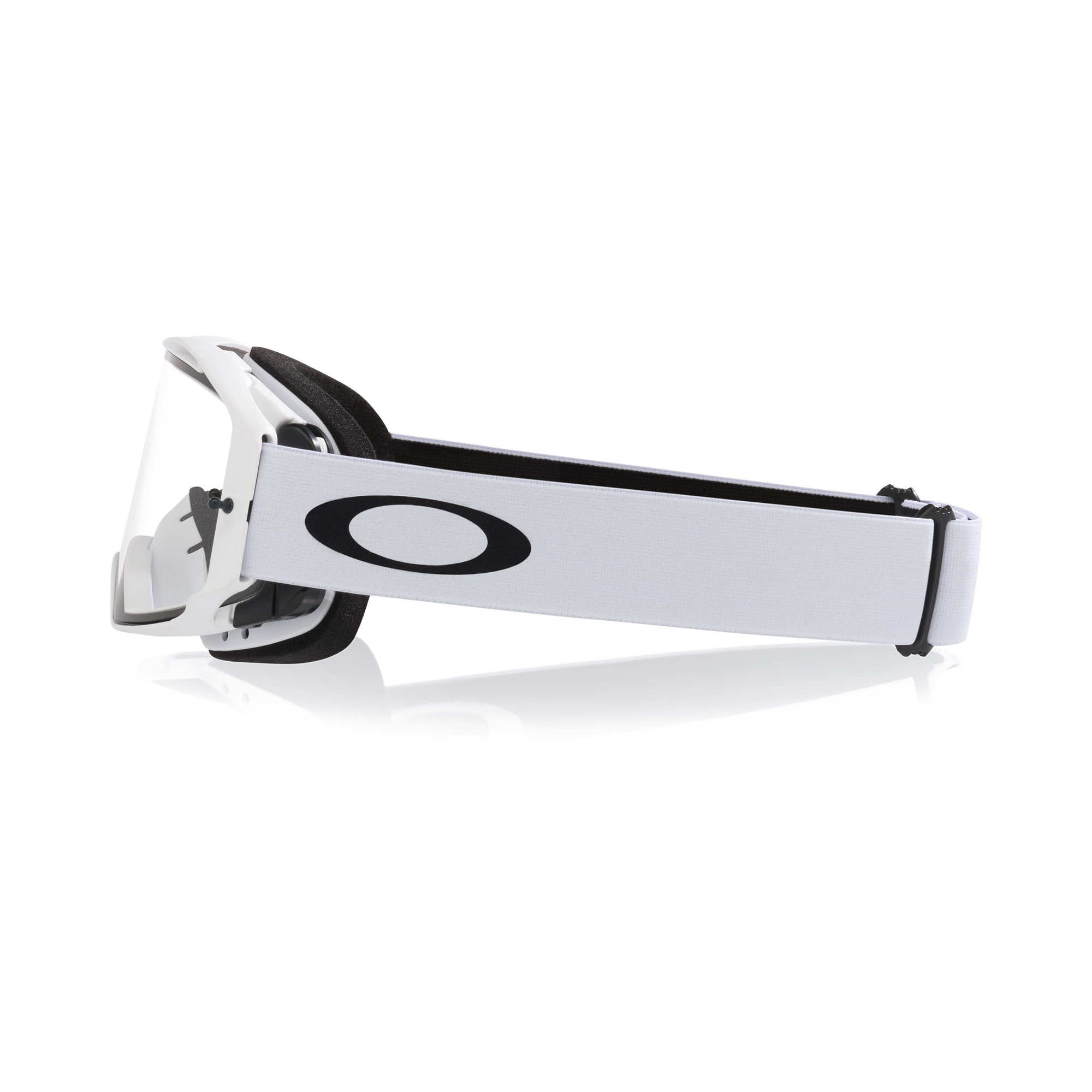Oakley Airbrake Lite MX Crossbril Matte White/Clear - Afbeelding 2