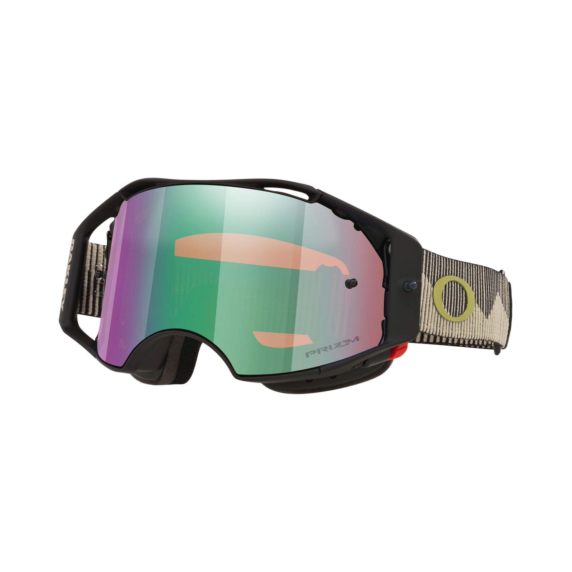 Oakley Airbrake MTB Bril - Black Mist met Prizm Jade Lens