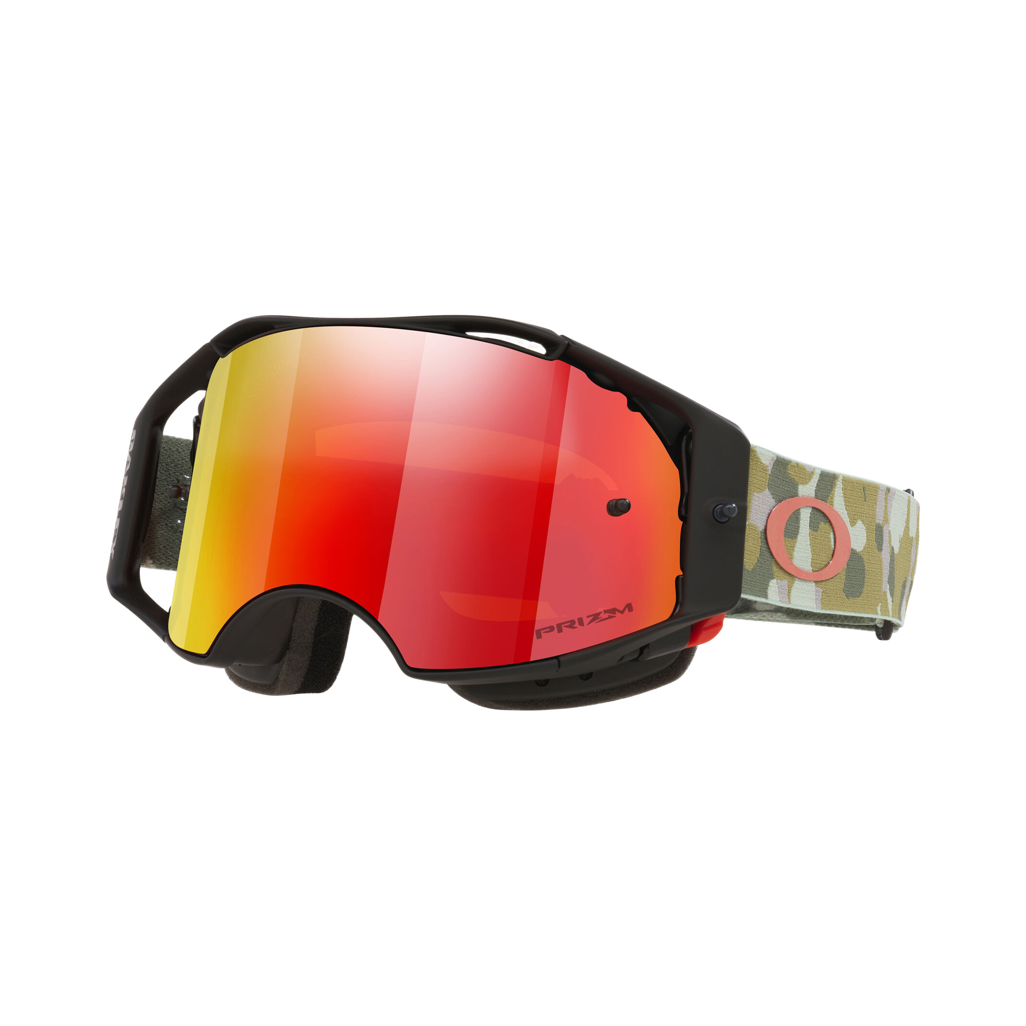Oakley Airbrake MTB Bril Groen Camo Prizm Trail Torch