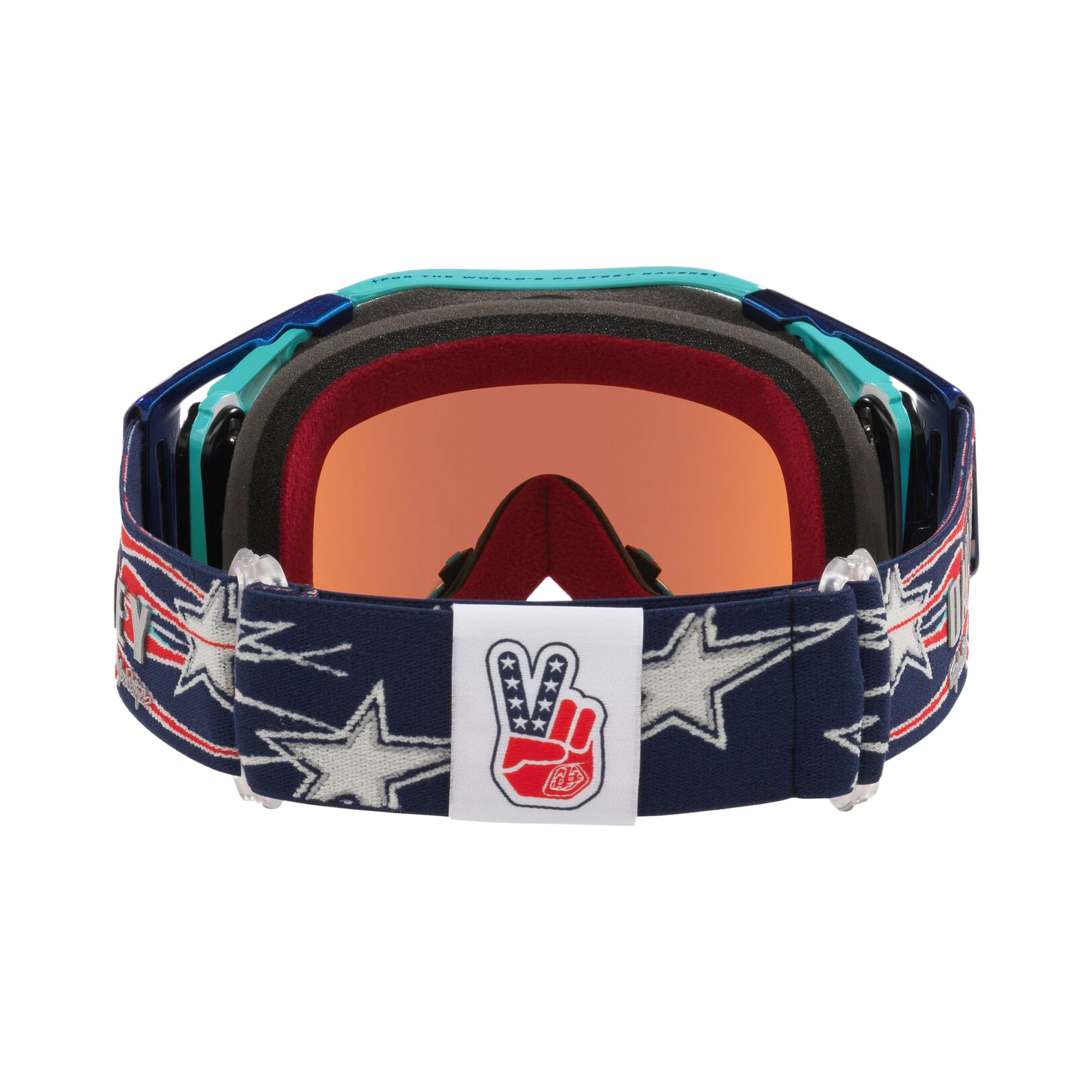 Oakley Airbrake MX TLD Crossbril Blauw - Prizm Sapphire Lens - Afbeelding 3