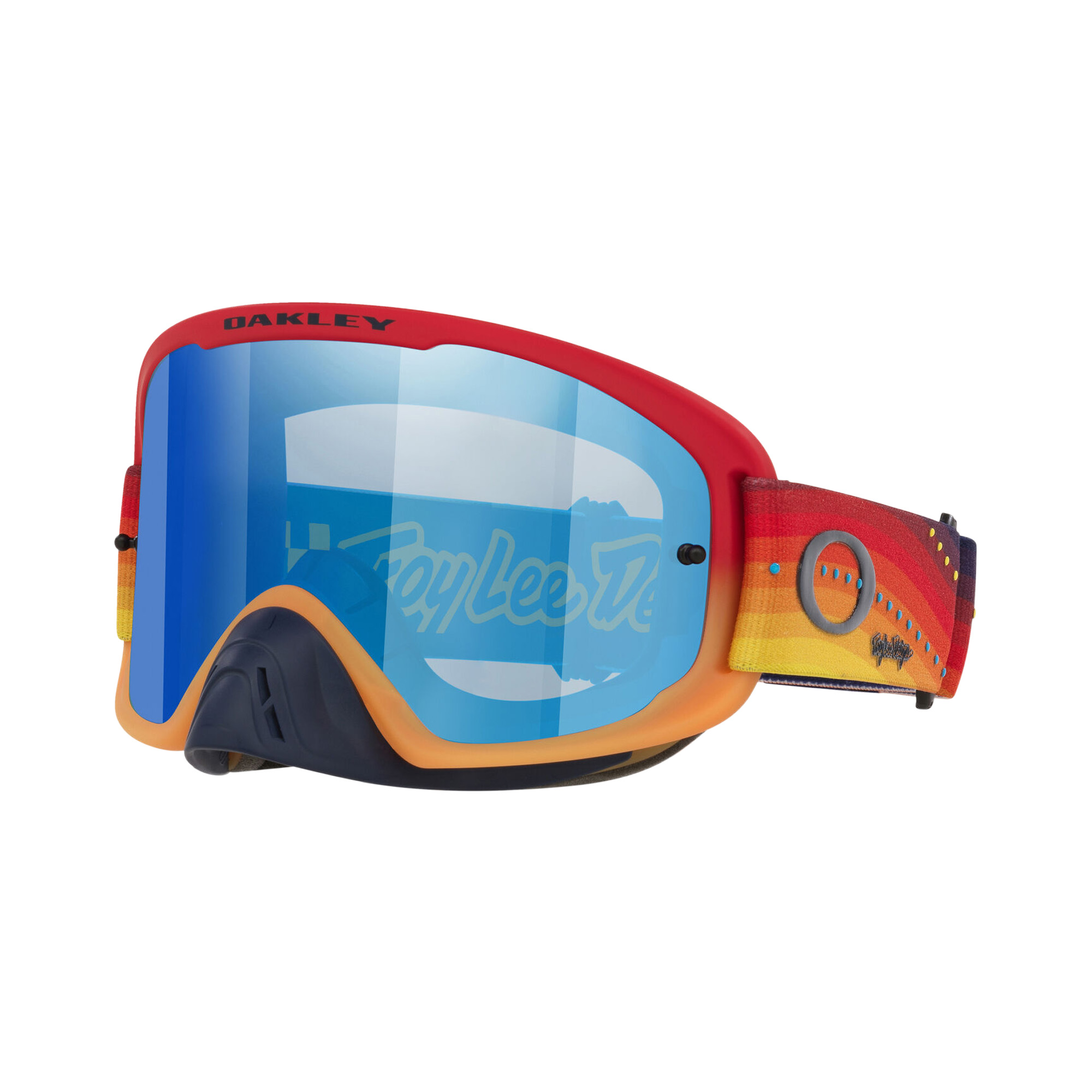 Oakley O Frame 2.0 Pro MX TLD Crossbril - Black Ice Iridium