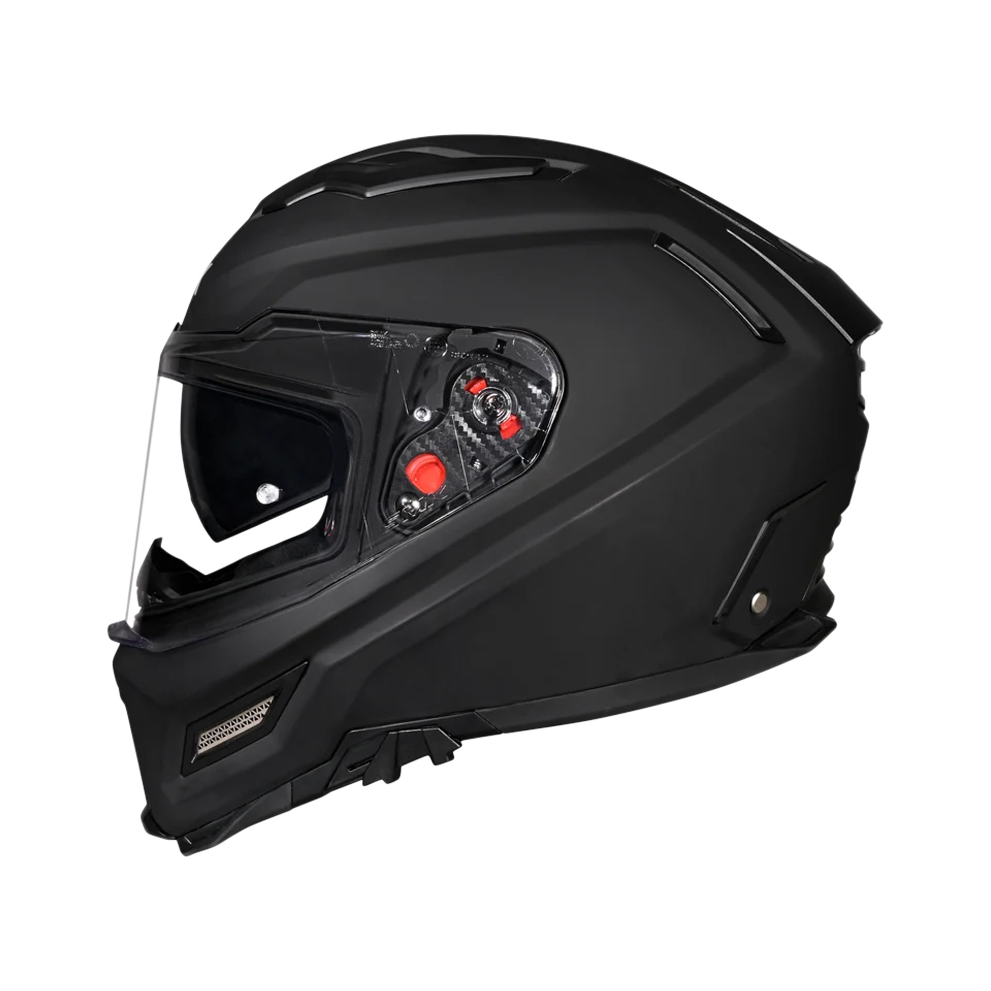 SMK Agnar Integraalhelm Zwart - Maat XS - Afbeelding 2