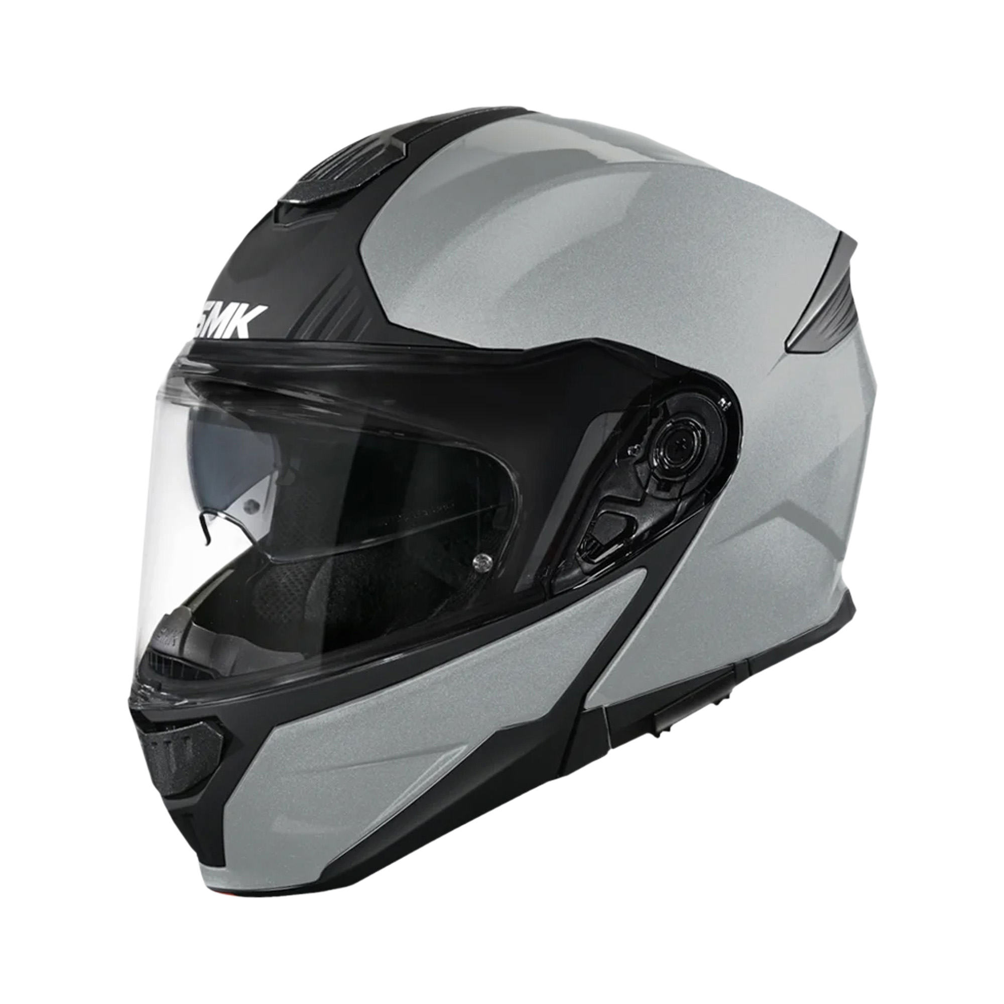 SMK Gullwing Systeemhelm - Lichtgrijs, maat XS