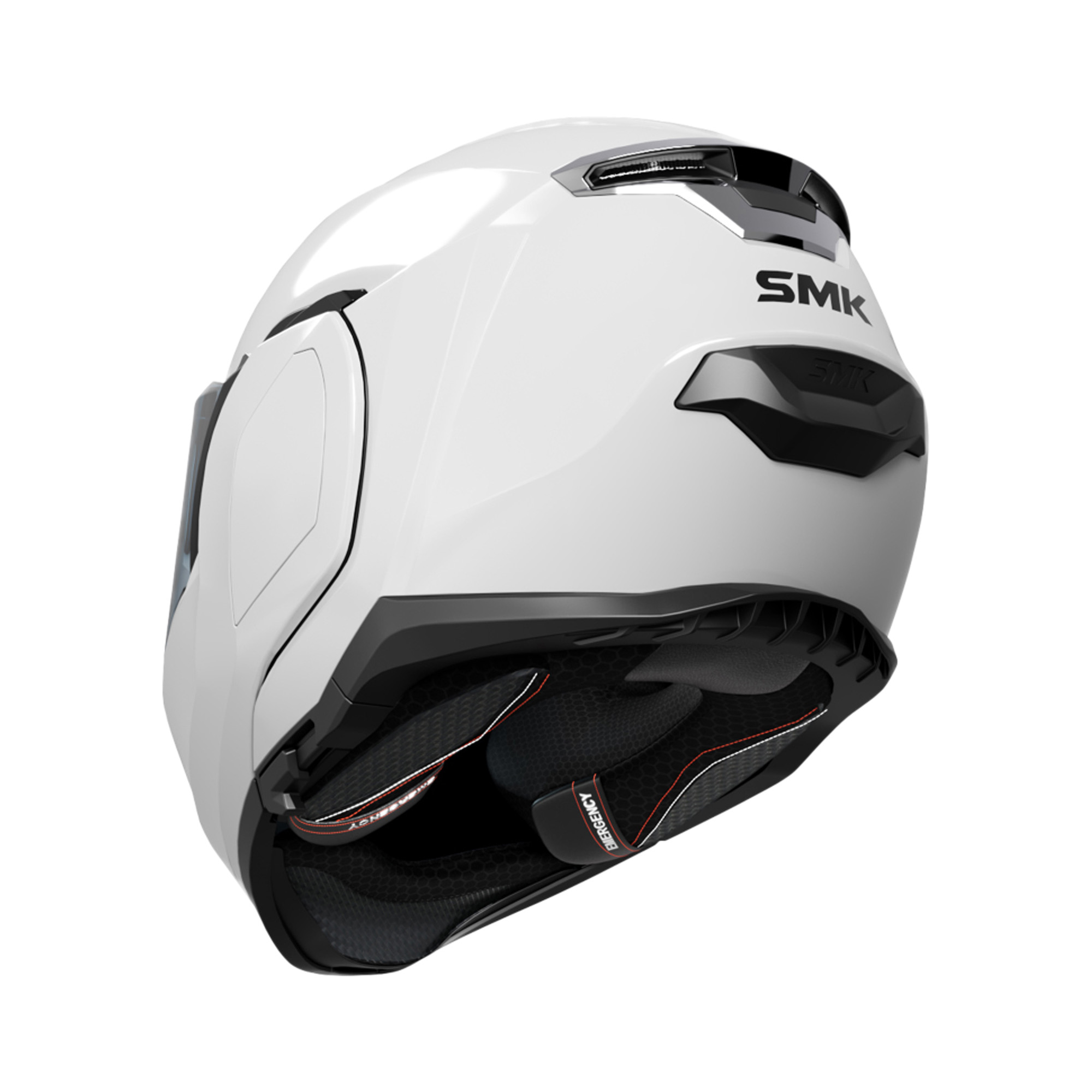 SMK Cygnus Systeemhelm - Wit, Maat L - Afbeelding 4
