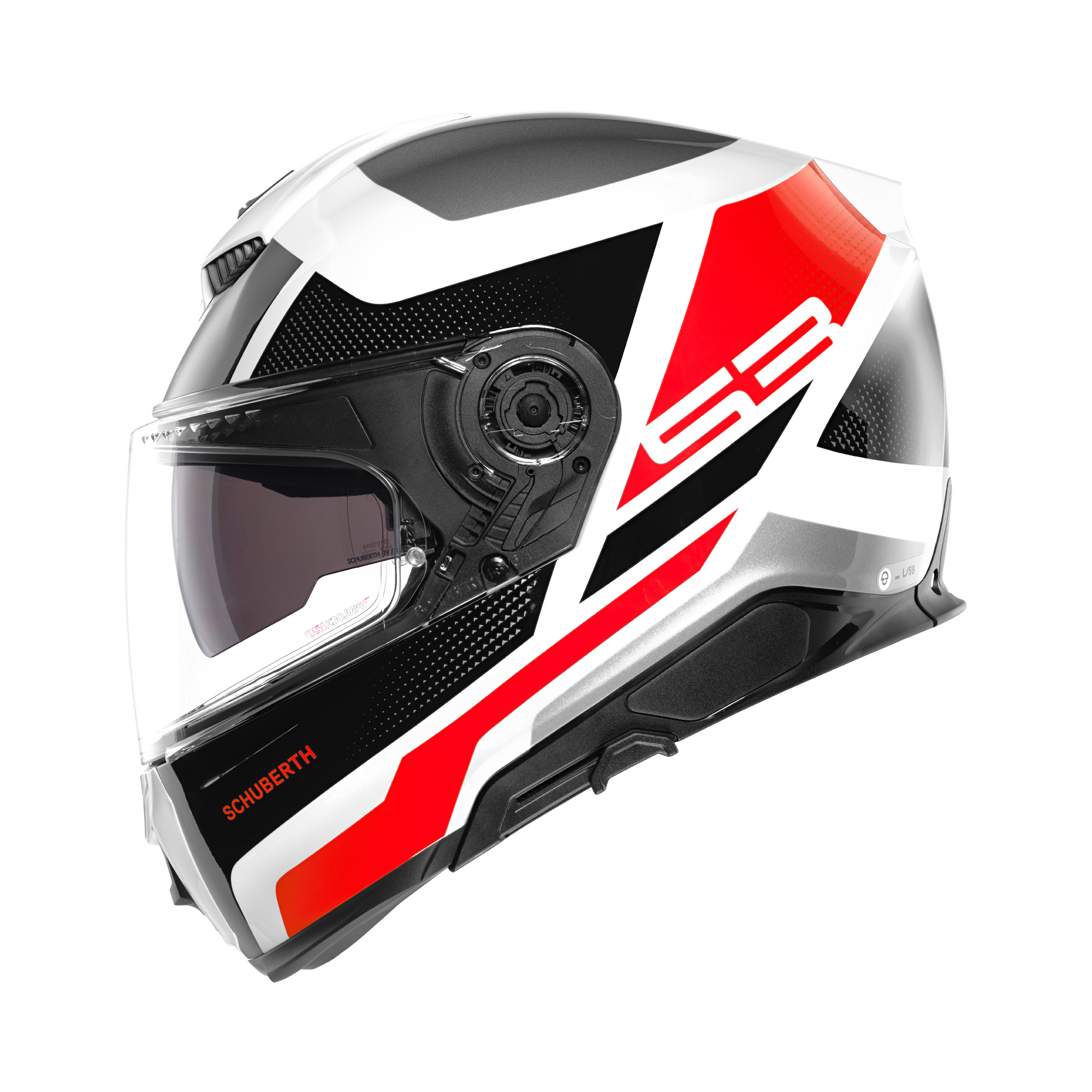 Schuberth S3 Daytona Red Integraalhelm - Maat 63 - Afbeelding 2
